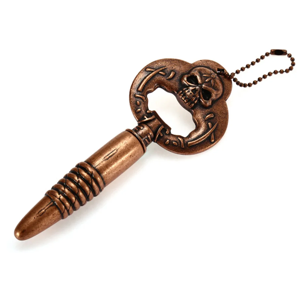 

Corkscrew Opener 2 in 1 Beer Bottle Opener Classy Vintage Design Personalized Accessories (Bronze)