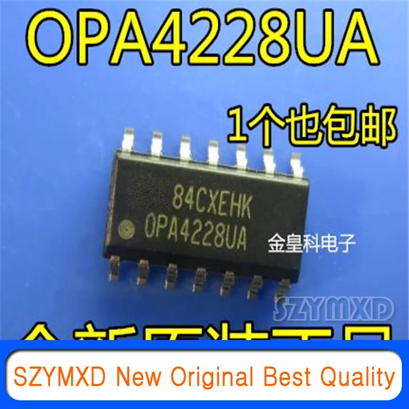 

5 шт./лот новый оригинальный OPA4228UA OPA4228U OPA4228 патч SOP14 четырехъядерный чип