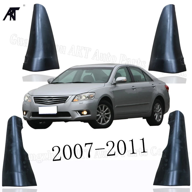 Черные передние и задние брызговики Накладка для toyota Camry 2007 2011|Грязезащита| |