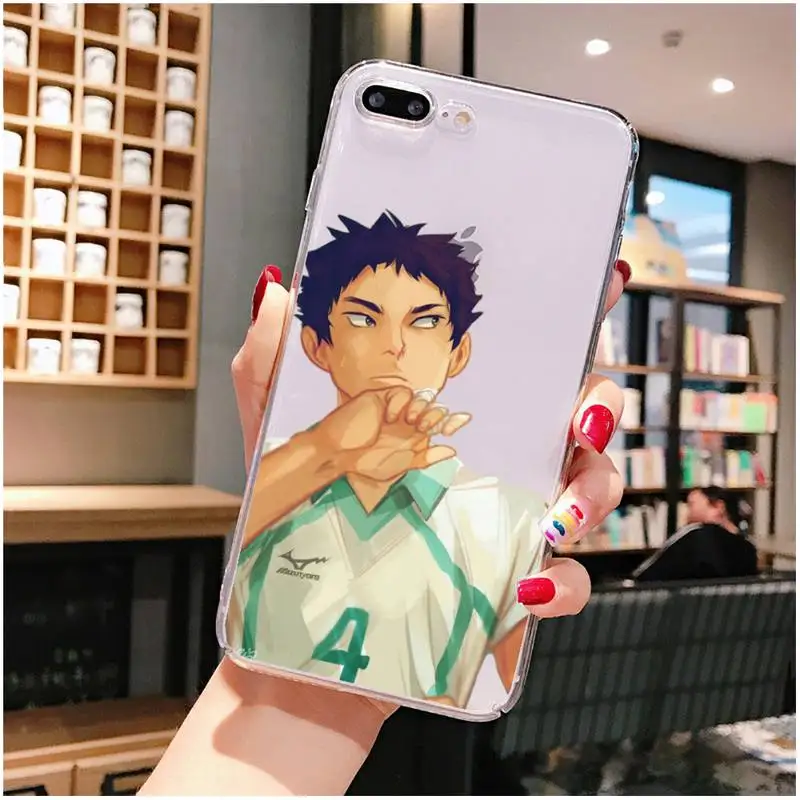

aoba johsai Phone Case For iPhone X XS MAX 6 6s 7 7plus 8 8Plus 5 5S SE 2020 XR 11 11pro max Clear funda Cover