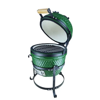 13 Inch Ceramic Barbecue Grill Charcoal BBQ American Outdoor Portable Family Barbecue Grill