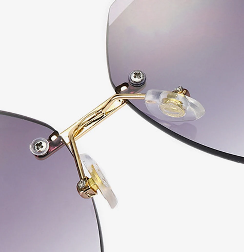 

Women Fashion Beach Outdoor Ultralight Rimless Frame eyeglasses