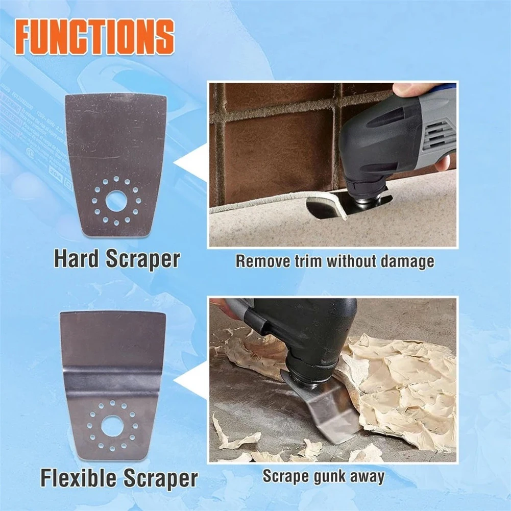 

14pcs Oscillating Saw Blades Multifunction Universal Electric Tools Saw Blades Cutting Renovator Trimmer Blades Tool BV7