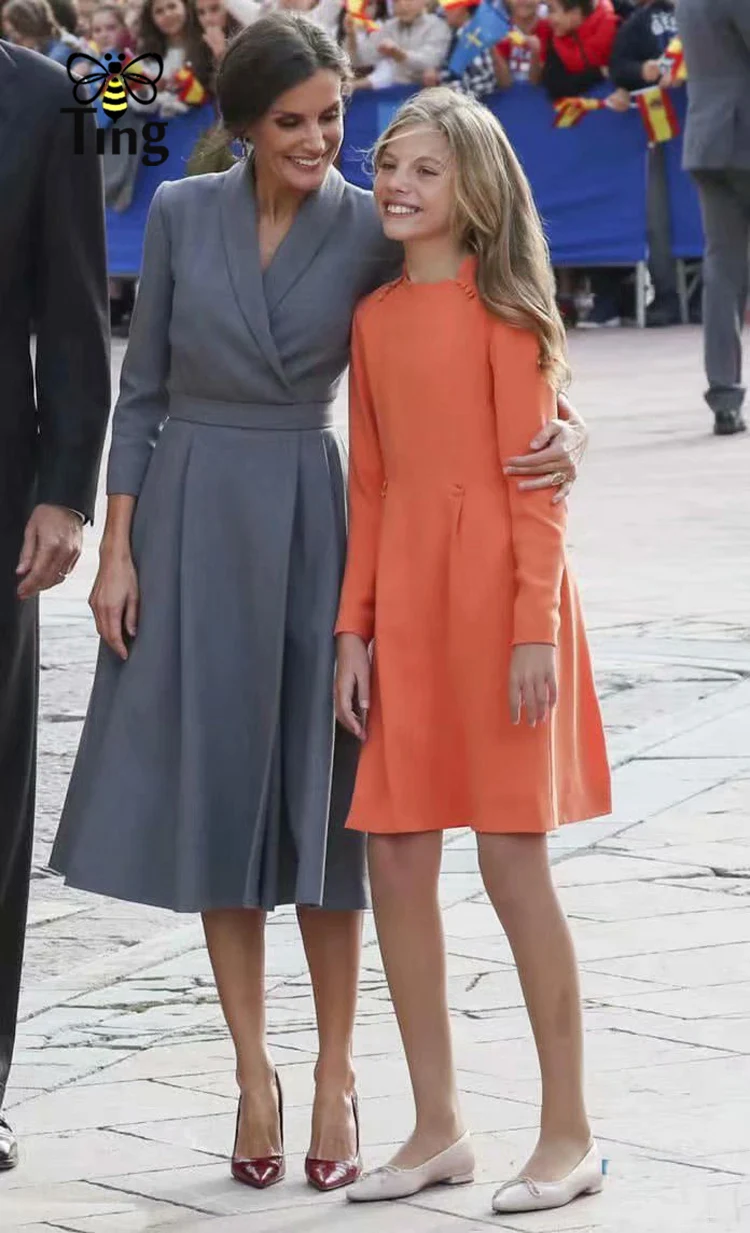 Женское винтажное платье миди Tingfly однотонное серое трапециевидной формы в стиле