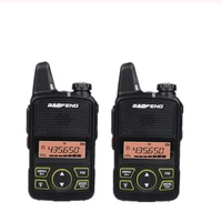 2 pcs mini baofeng two way radio bft1 walkie talkie t1 portable ham radio hf transceiver bf t1 uhf radio wireless intercom