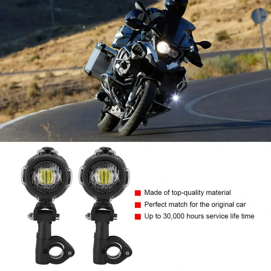 12 V-24 V moto rcycle Универсальный дополнительные фары Габаритные огни светодиодный фары Высокий/фары ближнего света на молнии Wrong extraction para moto