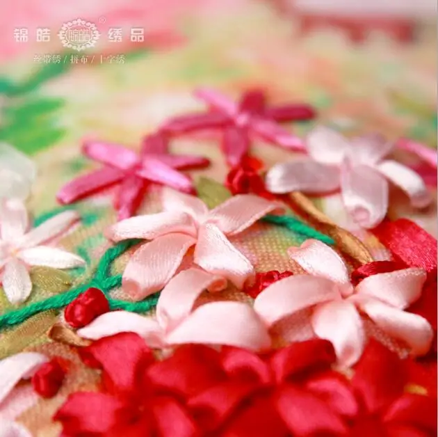 Набор наволочек 45x45 см с изображением вишни феи ангела для вышивки лентами | Дом и