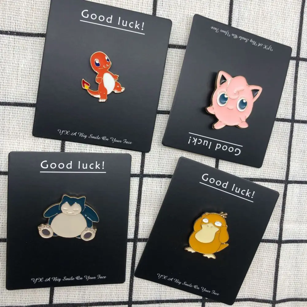 

Cartoon Creative Brooch pokemon Metal Pop-Enamel Pin Lapel Badges Venusaur Charizard pikachu anime Pokémon Funny Fashion Jewelry