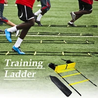 2020 soccer football training ladder agility speed training stairs ladder outdoor agile pace nylon staircase adjustable 3m 4m 6m