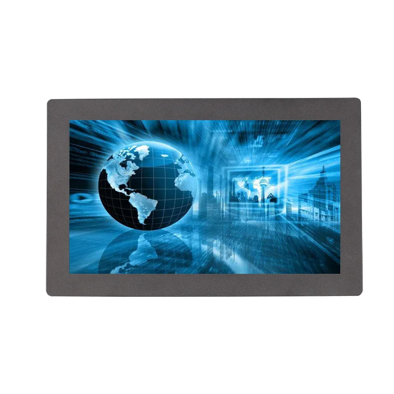 Goedkoop 13.3 Inch 1920*1080 Wall Mount Embbed Capacitieve Touch Screen Panel Display En Computer Lcd Monitor