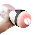 Секс-игрушки для мужчин, 18 + Мужской мастурбатор, силиконовые инструмент для секса, мастурбация, эротический магазин для взрослых, Реалистичная карманная игрушка-киска, искусственная вагина