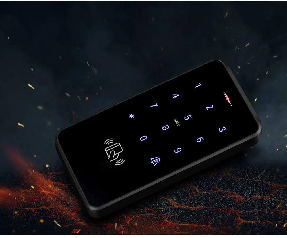 Открытый IP68 водонепроницаемый Автономный контроль доступа RFID клавиатура