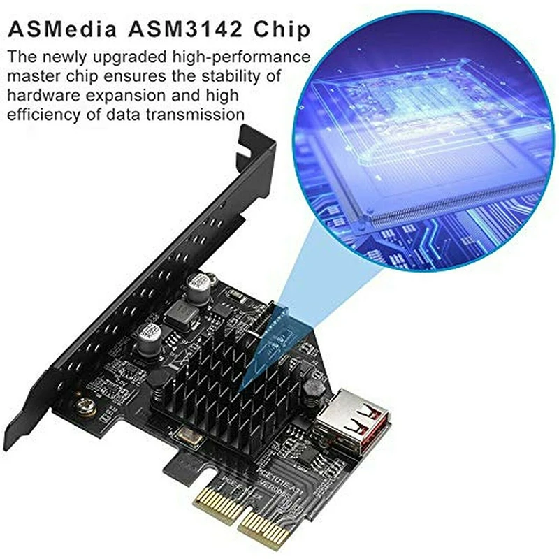 плата расширения pci express 30 usb 31 pci e карт