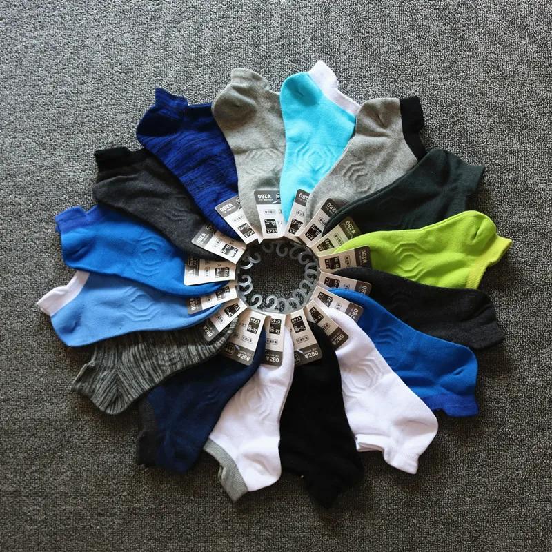 Мужские износостойкие Повседневные носки домашние трендовые Однотонные