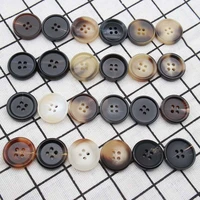 15 30mm imitation horn pattern coat buttons for clothing windbreak knit classical decor handmade diy accessories wholesale