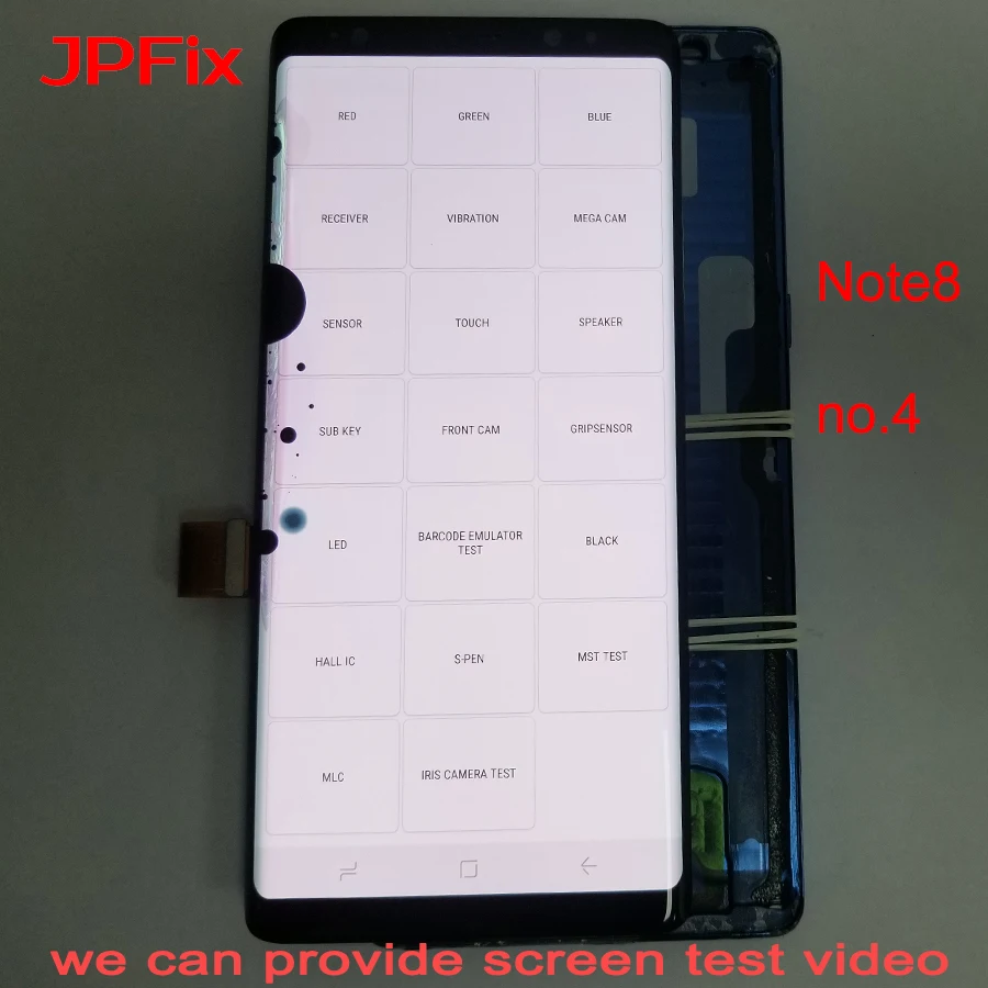 ЖК-дисплей JPFix для SAMSUNG Note 8 N950F панель из стекловолокна сменный дигитайзер |