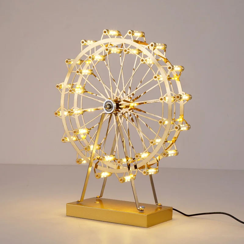

Home Decor Ferris Wheel Led Table Lamps Atmosphere Lamp LED Lamp Desk Lamp Bedside lamp Night Light Bedroom Decoration