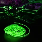 AILEO Гибкая неоновая Светодиодная лента для интерьера автомобиля, 12 В, 5 В