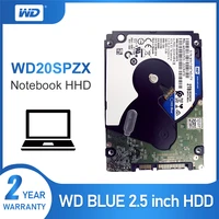 western digital wd blue 2tb 2 5 notebook hdd mobile internal hard disk drive 5400rpm sata 6gbs 128mb cache laptop original