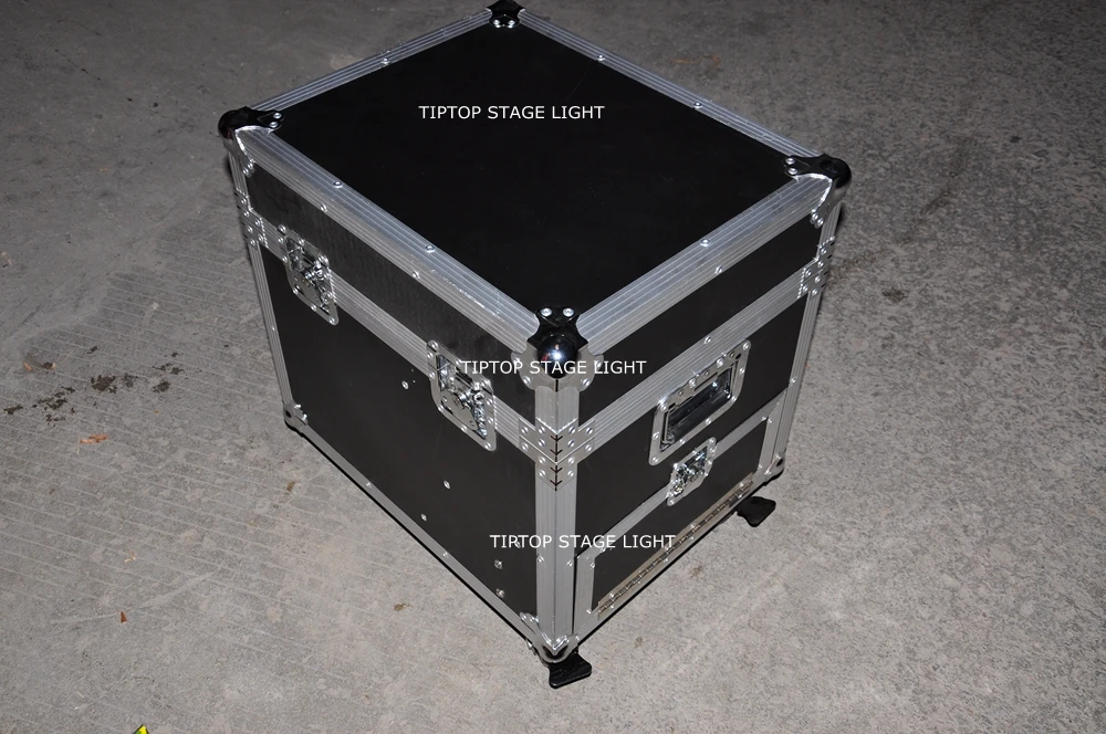 TIPTOP Дорожный Чехол Радужная конфетти машина Co2/N2 газ Свадебная вечеринка красочная бумажная пусковая установка 4 м газовый шланг мощность/DMX512 опционально