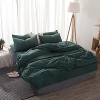 34pcs nordic style comfortable high quality printing family bedding set duvet cover flat sheet pillowcases dropshipping