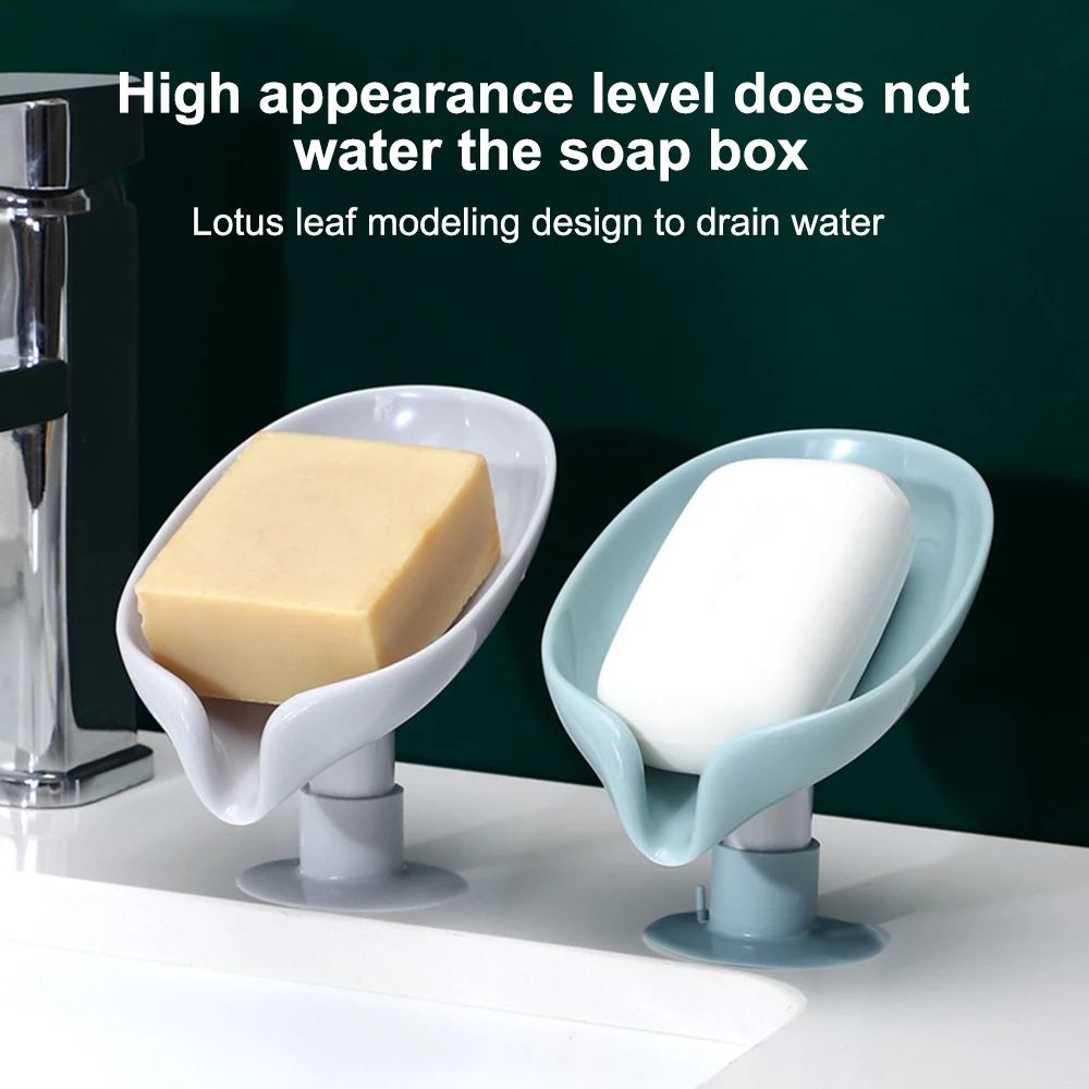 

Soap dish Leaf Soap Box Leaf Shaped Soap Holder Shower Soap Holder Dish Storage Plate Tray Bathroom Supplies Soap container