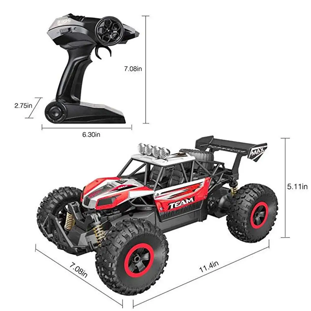 1:16 4 WD высокоскоростной пульт дистанционного управления альпинистский