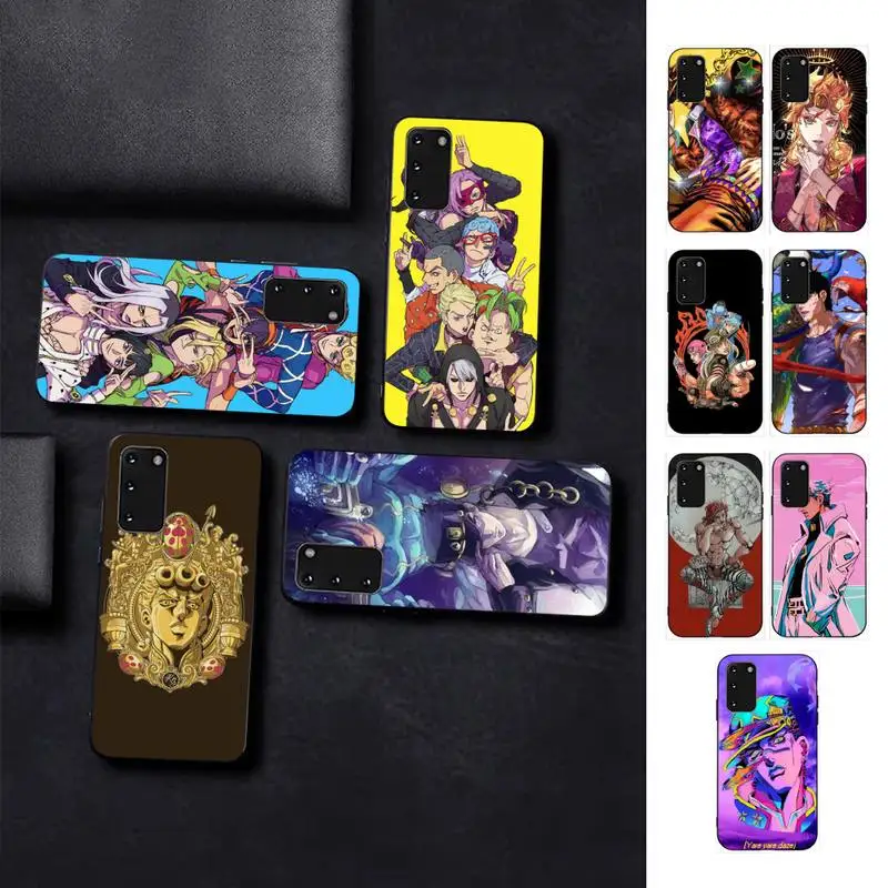 

JOJO’S BIZARRE ADVENTURE OVER HEAVEN JoJo Anime Phone Case for Samsung S10 21 20 9 8 plus lite S20 UlTRA 7edge
