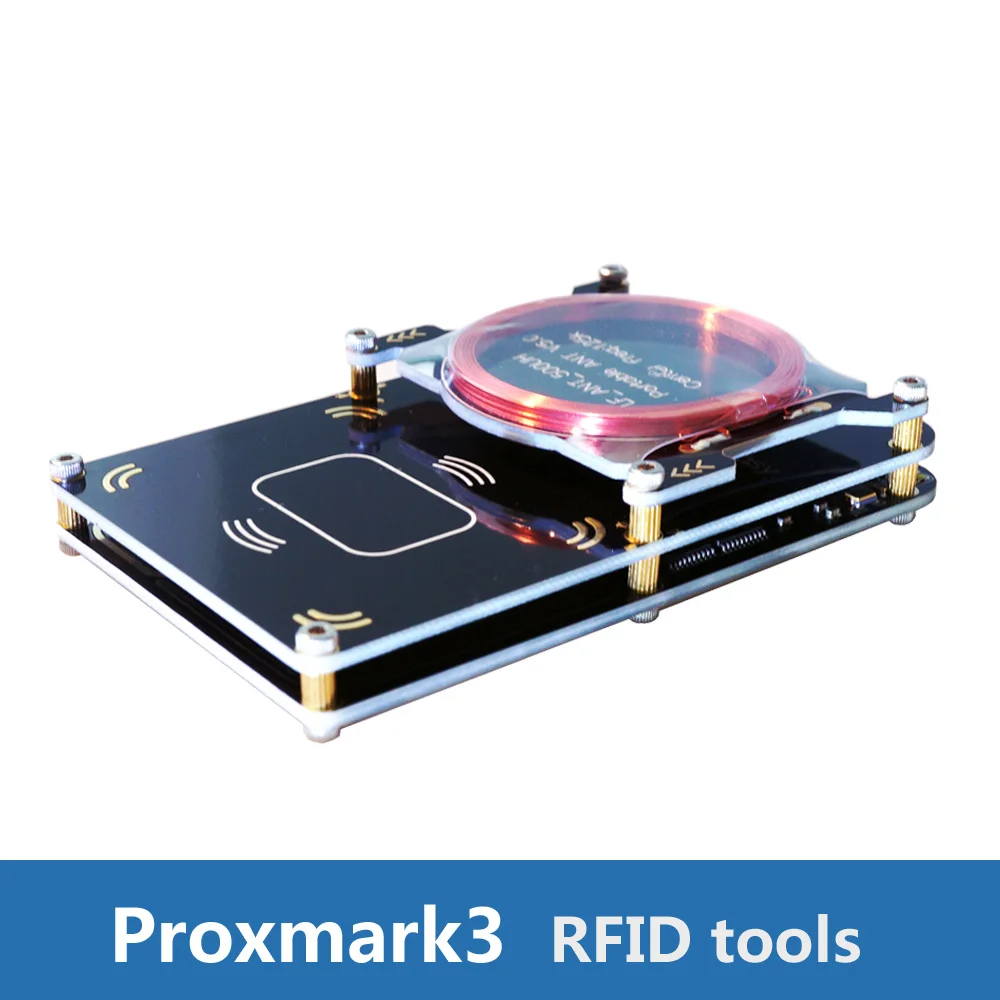 

New Proxmark3 Develop Suit Kits 3.0 Proxmark NFC PM3 RFID Reader Writer For RFID NFC Card Copier Clone Crack 2 USB Port 512K