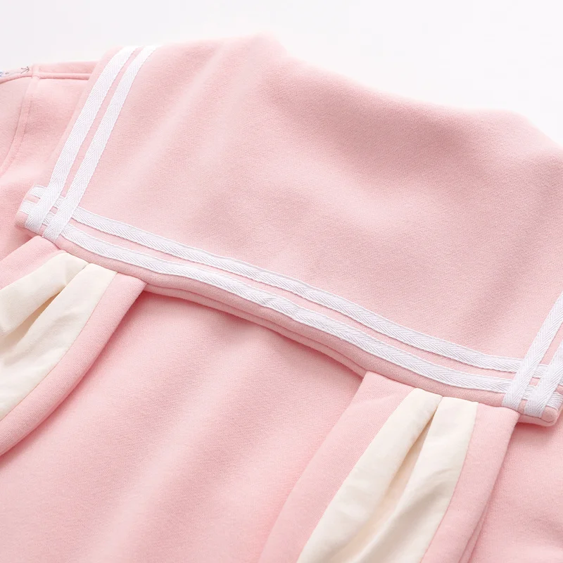 Куртка женская флисовая на молнии с вышивкой длинным рукавом и отложным