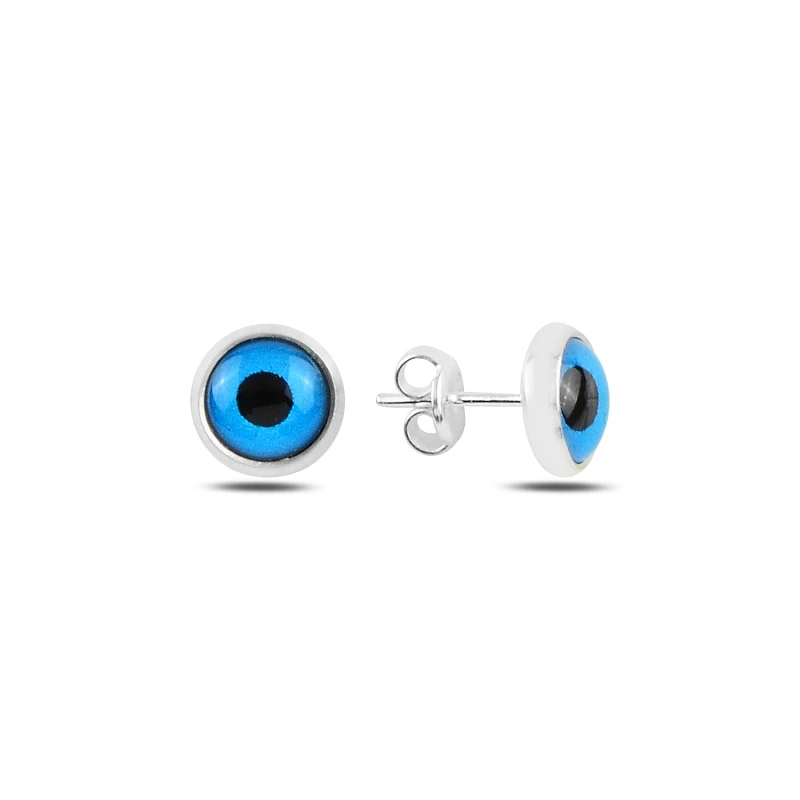 

Silverlina Silver Society Eye Earring