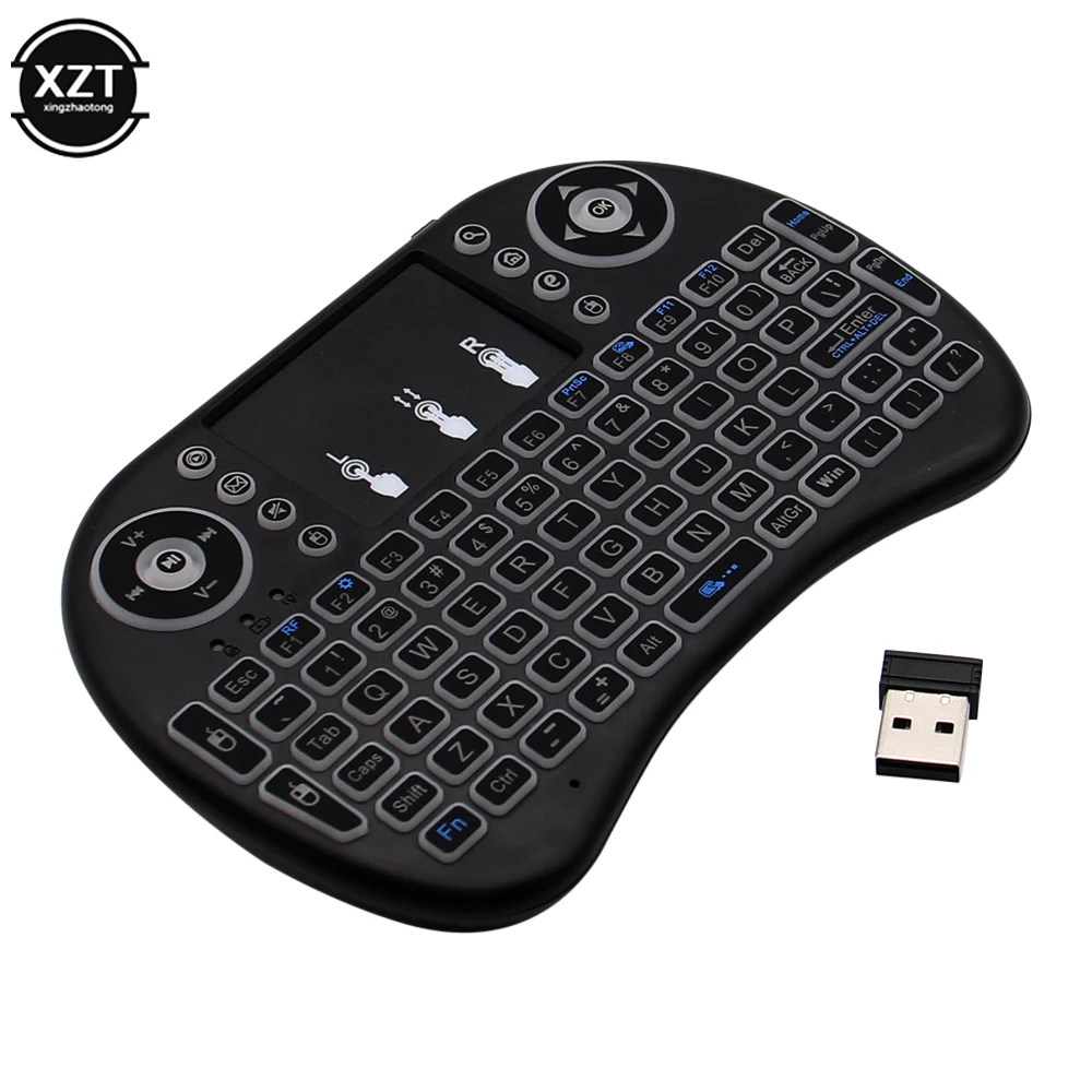 Woopker i8 Wireless Keyboard Air Mouse With Touchpad 2.4GHz 