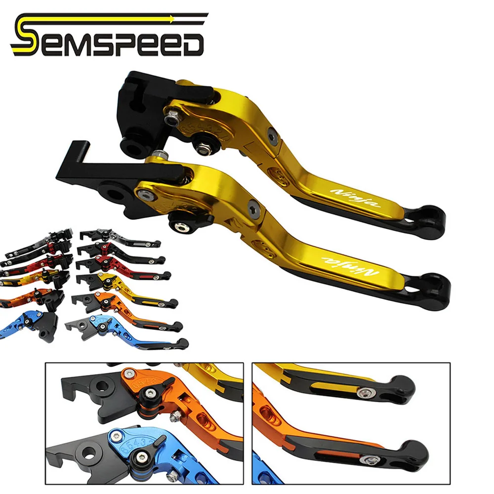 Мотоцикл с ЧПУ складывающиеся Выдвижные Тормозные Рычаги сцепления руль рукоятка концы для Kawasaki NINJA 650R/ER-6F/ER-6N 2009-2016