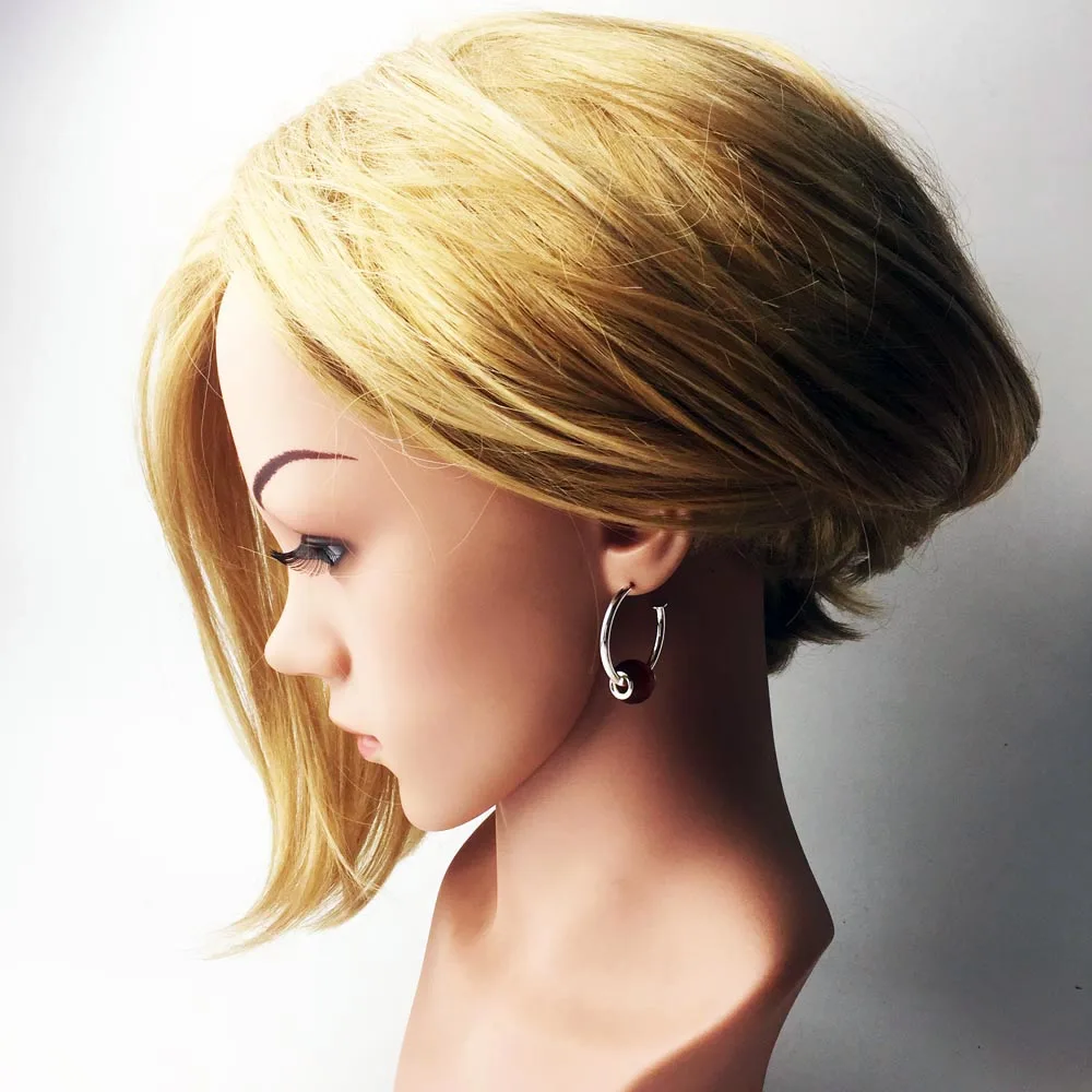 Женские серьги-кольца в креольском стиле 30 мм | Украшения и аксессуары