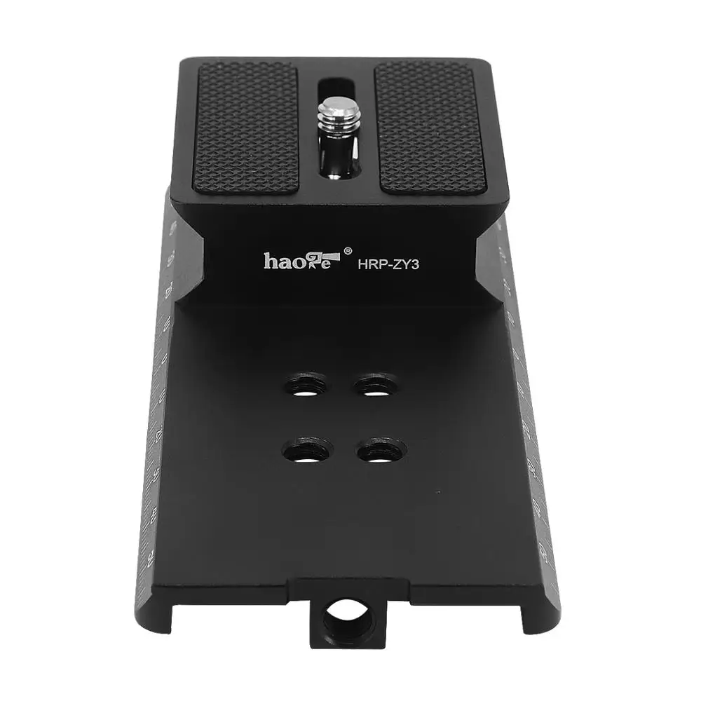 Haoge HRP ZY3 Камера высота стояк Quick Release Plate для Zhiyun Чжи Юн кран 3 лаборатории шарнирный