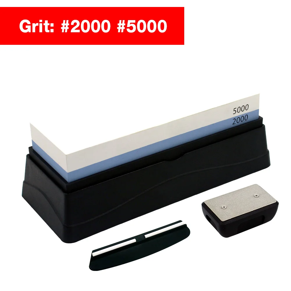 Точилка для кухонных ножей HIAMEA точильный камень система заточки двусторонний