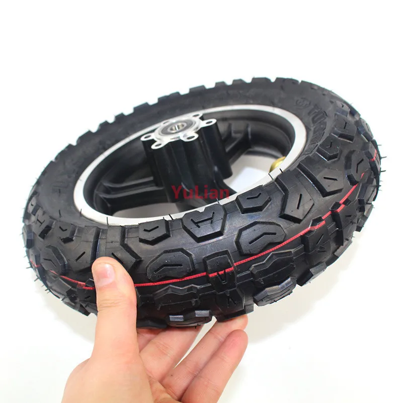 Колесо воздушное 10 дюймов 10x3 0 с ободом из сплава для электросамоката Zero 10x Dualtron