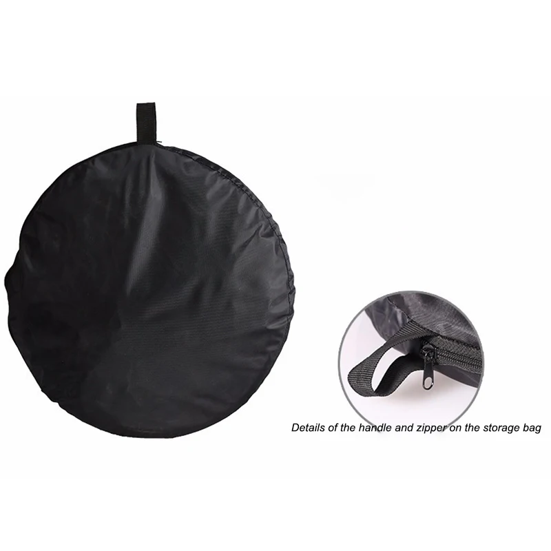 24&quot 60cm Single Translucent Soft Light Reflector Round Board Diffuser Collapsible Portable For Photography Studio Shoot Photo |