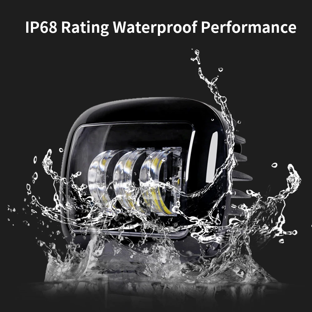 6D линза 12 В светодиодный светильник свет бар рабочий лампа для автомобиля 4WD ATV SUV