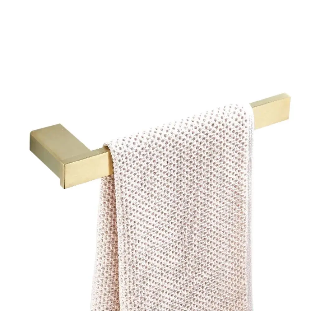 Towel ring Hongdec матовый золотой настенный набор аксессуаров для ванной комнаты из нержавеющей стали - Цвет: Towel ring