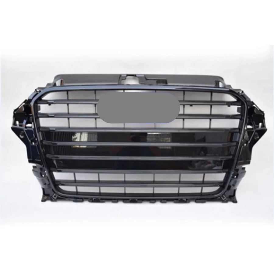 

Bumper Grille Car Front Bumper Grill Mesh Hood Front Center Middle Grille for Audi A3/S3 2014-2016 Car Mesh