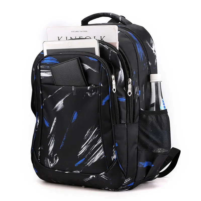 Men Backpack Bag Male Polyester Notebook Computer Large Capacity Bags For Teenagers Travel School High Quality Bag Wholesale