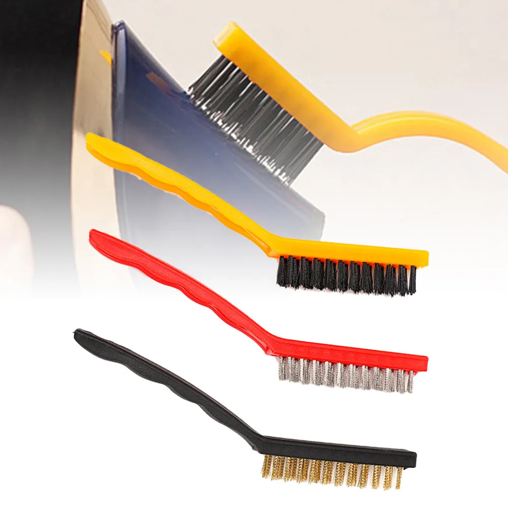 

Чистые проволочные щетки, промышленная нейлоновая зубная щетка из нержавеющей стали, прочная