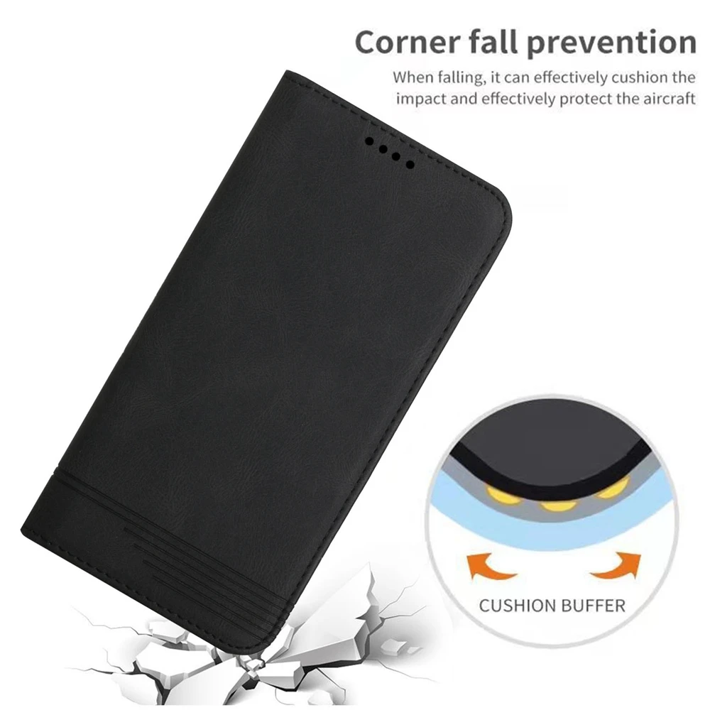 capinha realme 7i 7 8 pro leather flip phone cover for funda realme c12 c25 c15 c17 v5 v11 5g cases luxury line magnetic wallet free global shipping