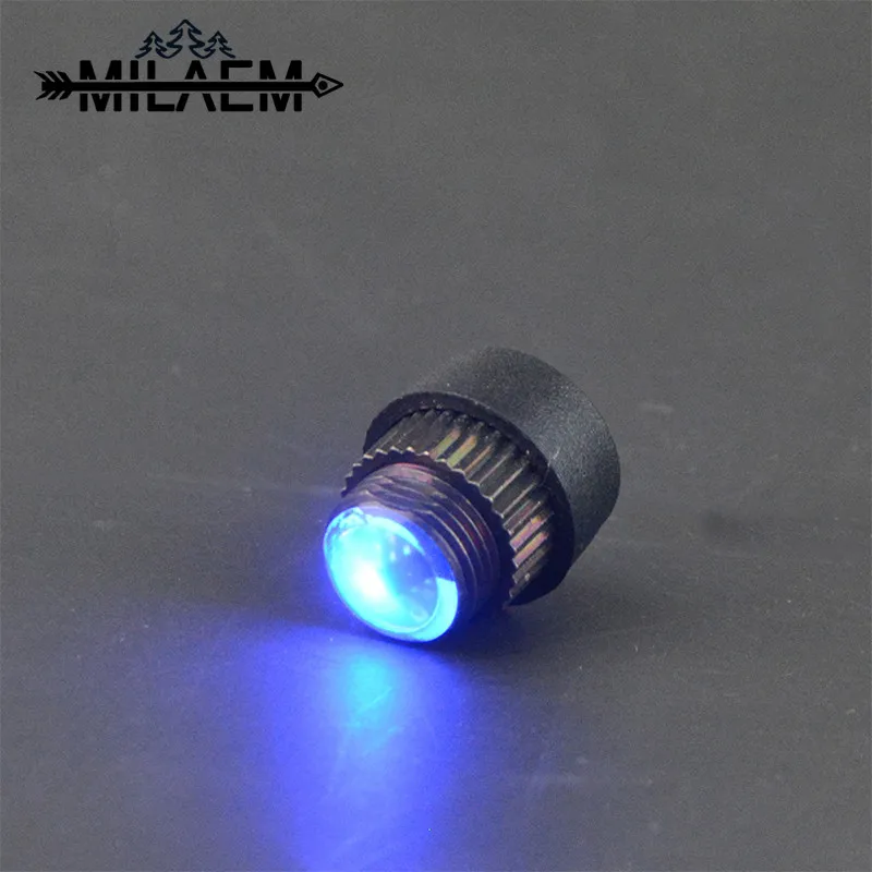 

Регулируемый прицел для лука, 1 шт., 9 мм, Синий светодиодный прицел, подходит для 3/8-32 резьбы, универсальный для стрельбы из лука, охоты