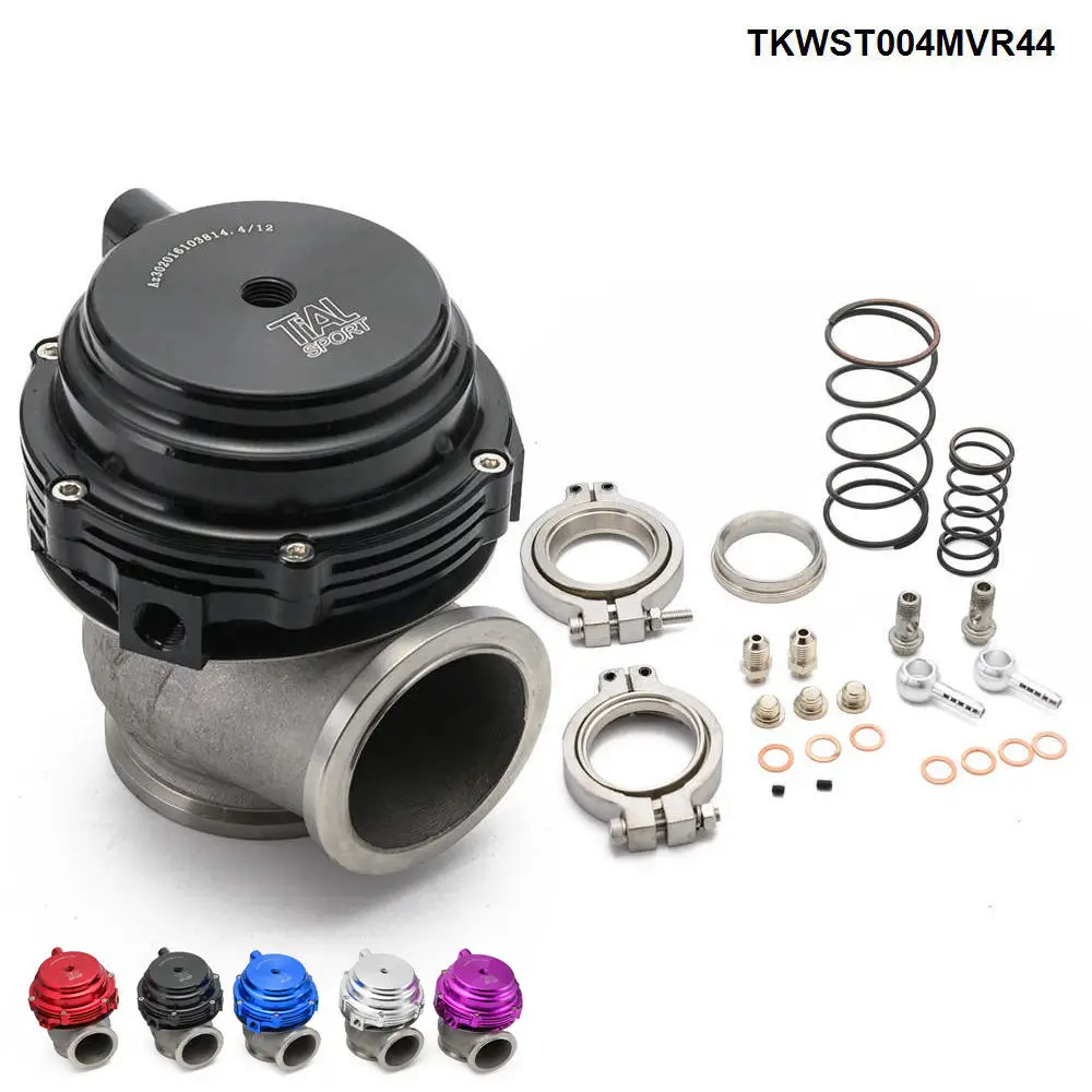 Комплект наружных отходов MVR 44 мм V Band 24psi Turbo Wastegate gate с образным фланецем высокое