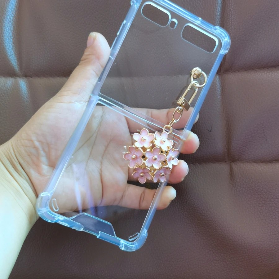 

Ударопрочный Прозрачный чехол для Samsung Galaxy Z Flip / Flip3