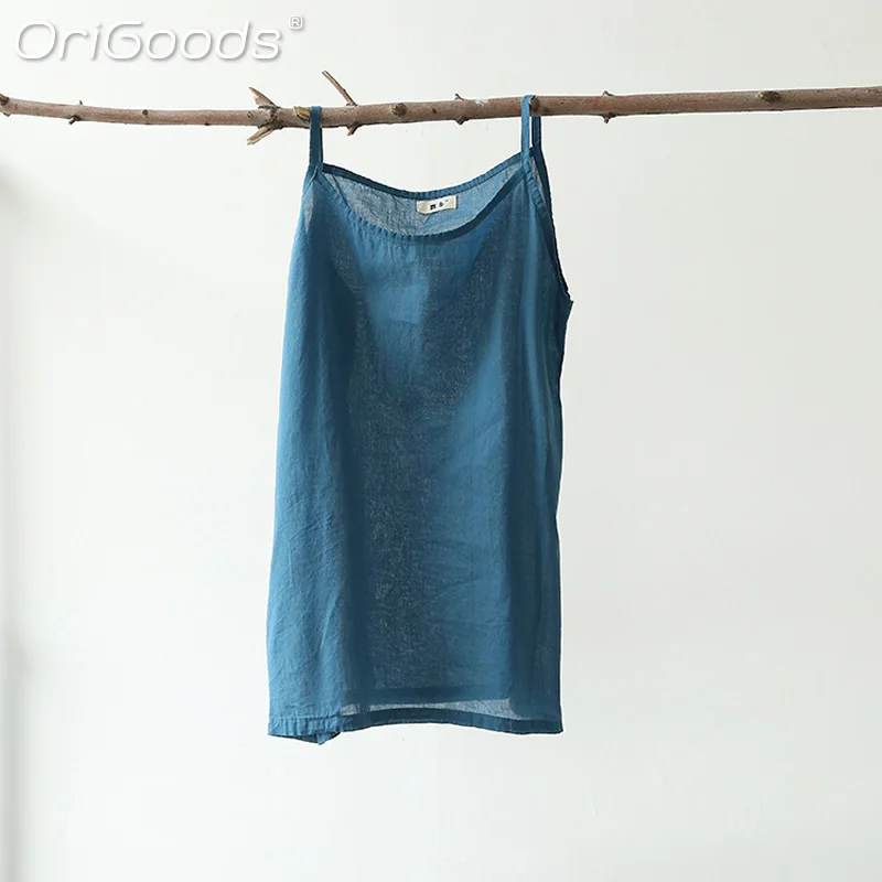 Женская свободная майка без рукавов на бретелях C026 | одежда