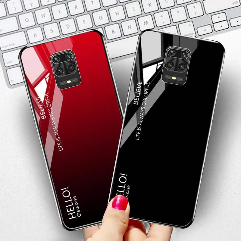 

Glass Case For Xiaomi Redmi Note 9 Pro Cases Bumper Xiaomi Poco X3 NFC F2 Pro Redmi Note 9S 9A 9C 8 8T 8A 5G phone Case