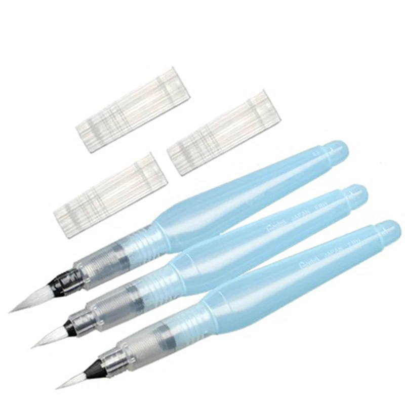 Pentel 1 шт. авторучка большая емкость акварельные кисти FRH/FRH-M/FRH-B можно добавить воду в использование